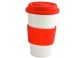 Ceramic Takeaway Cup Red