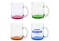 Tinted Glass Mugs With Logo Printing All Colours