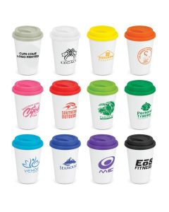 Budget Ceramic Cups Logo Branded