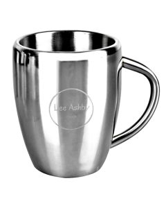 Custom Curved Stainless Steel Mug