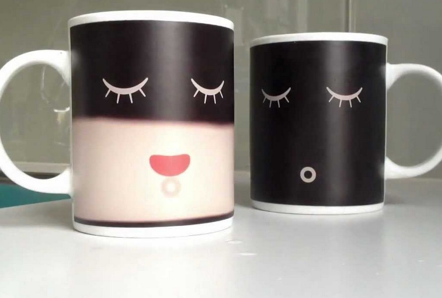 Magic Mug Changes Colour and Design